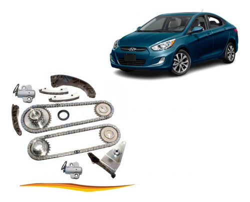 Kit Distribucion Hyundai Accent Rb 2011 2018 Diesel