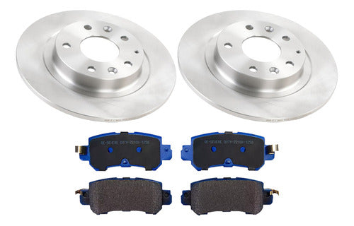 Discos Freno Con Pastilla Mazda Cx3 2016 2024 Traseras