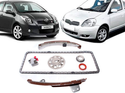 Kit Distribucion Toyota Yaris 1.5 Vvti 1999- 2005 7 Pcs