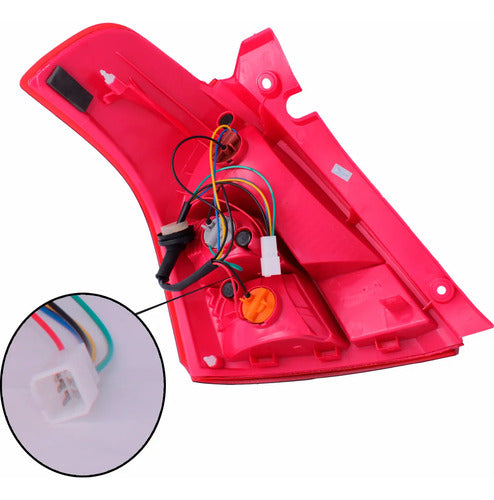 Farol Trasero Derecho Suzuki Swift 2008 2010 Rojo