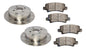Disco Freno Trasero Toyota Corolla 2002 2008 + Pastilla