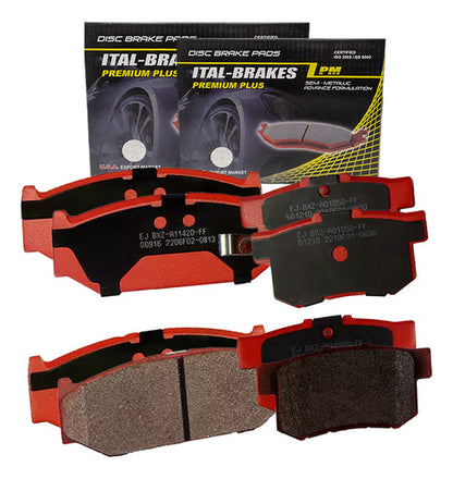 Kit Pastillas Delanteras + Traseras Freno Suzuki Swift 2005 2012