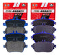 Kit Pastillas Delanteras + Traseras Freno Mercedes Benz Cla 200 2013 2019