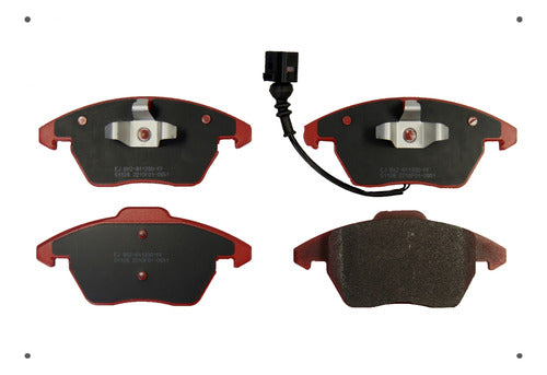 Pastilla Freno Ital Brakes Delantera Audi A3 2003 2012