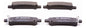 Pastilla Freno Trasero Subaru Legacy 2.0 Ej201 1999 2005