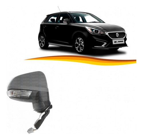 Espejo Exterior Derecho Con Luz Mg3 1.5 2012 2022