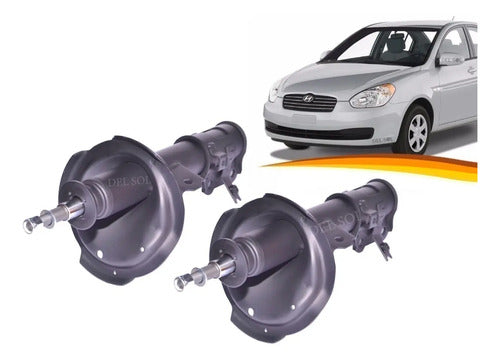 Amortiguador Delanter Hyundai Accent New 2006 2011