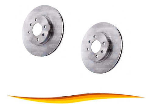 Par Disco Freno Delantero Kia Rio Jb 2006 2011 256 Mm