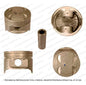 Juego Pistones Mazda H100 2.5 1995