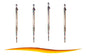 Set Bujia Incadescente Mazda Bt50 2.5 2006 2012 4 Uds