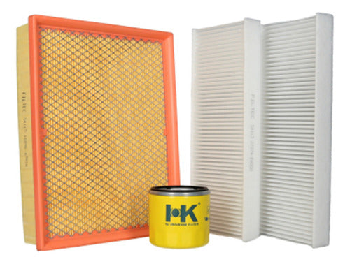 Kit Filtros Nissan Np300 2.5 Gasolina 2016 2021