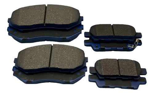 Kit Pastillas Delanteras + Traseras Freno Suzuki Grand Vitara 2009 2013