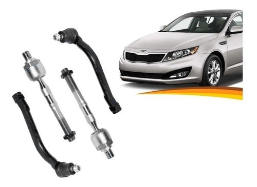 Brazo Axial Kia Optima 2011 2015 + Terminales Kit X 4