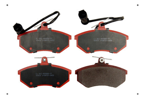 Pastilla Freno Ital Brakes Delantera Geely Ck 2009 2010