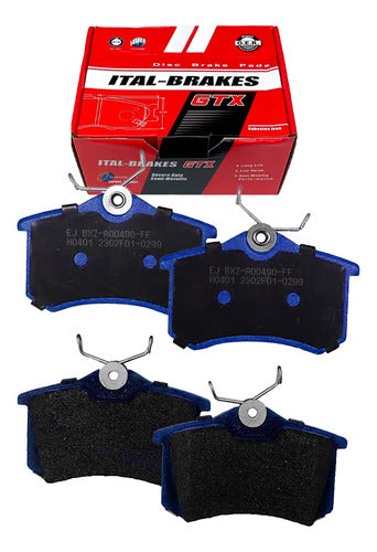 Pastilla Freno Gtx Mg Zx 2021 2024 Delanteras Traseras