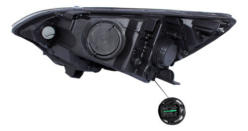 Optico Derecho Kia Rio 5 1.4 Gamma G4fa Ub 2012 2018