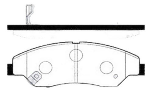 Pastilla Freno Delantera Kia Sportage Ii 2.0 2003 2004