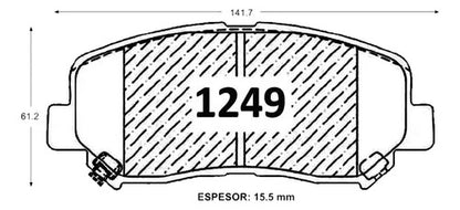 Discos Freno Con Pastilla Mazda Cx5 2011 2017