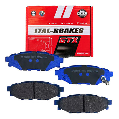 Kit Pastillas Delanteras + Traseras Freno Subaru Forester 2002 2014