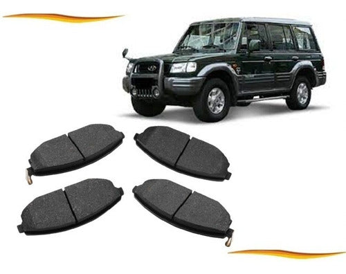 Pastilla Freno Delanteras Hyundai Galloper 98/04