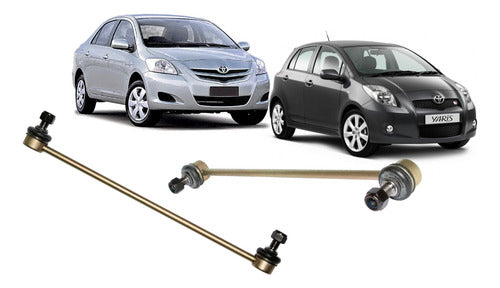 Par Bieleta Delantera Toyota Yaris 2006 2013