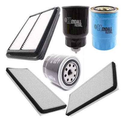 Kit Filtros Nissan Navara 2.5 2007 2013 Diesel + Aceite
