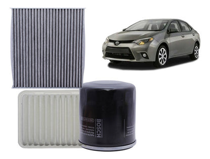 Kit Filtros Toyota Corolla 2014 2018