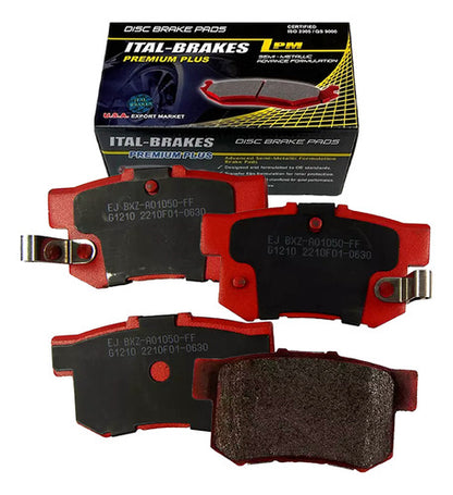 Kit Pastillas Delanteras + Traseras Freno Honda Prelude 1996 2001