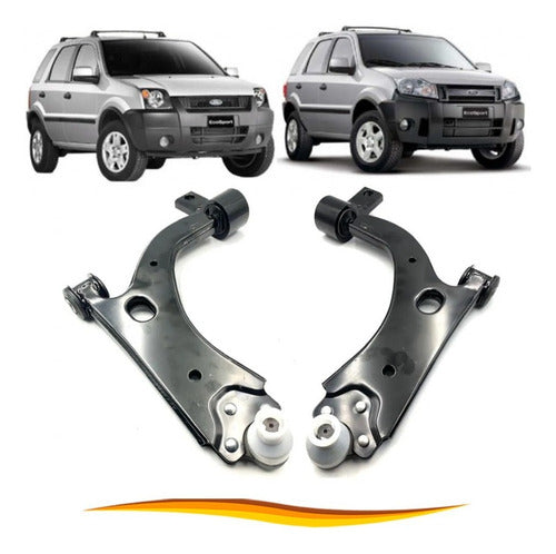 Par Bandeja Suspensión Ford Ecosport 1.6 2003 2012