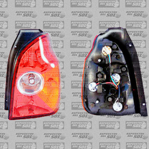 Farol Trasero Hyundai Terracan 3.5 G6cu 2001 2004 Par