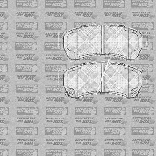 Pastilla Freno Delantero Mazda Atenza 2.0 Lfde 2007 2010