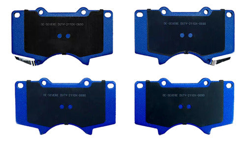 Kit Discos Freno + Pastilla Toyota Hilux 2015 2022