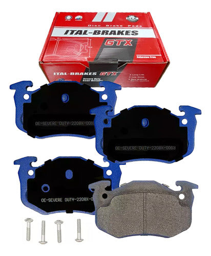 Kit Pastillas Delanteras + Traseras Freno Dongfeng H30 2013 2018