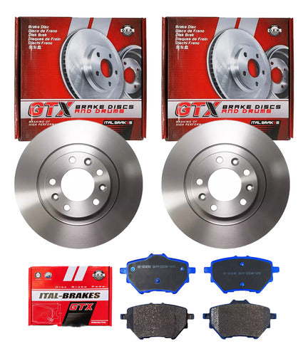 Discos Freno Con Pastilla Peugeot 3008 1.6 2016 2023