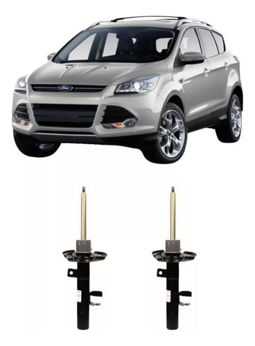 Amortiguador Delantero Ford Escape 2013 2015 Par