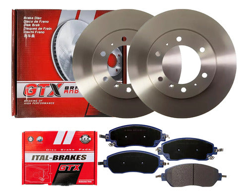Discos Freno + Pastilla Gtx Great Wall Poer 2021 2024