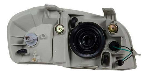 Optico + Neblinero + Farol Chevrolet Aveo 2007 2016 Par