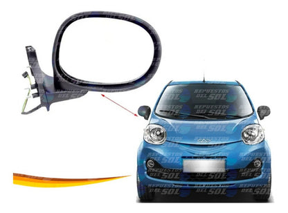 Espejo Eléctrico Derecho O Izquierdo Chery Iq 2008 - 2014
