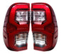 Farol Trasero Toyota Hilux Revo 2021 2025 Set Led Derecho / Izquierdo Rojo