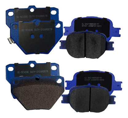 Kit Pastillas Delanteras + Traseras Freno Gtx Toyota Celica 2000 2007