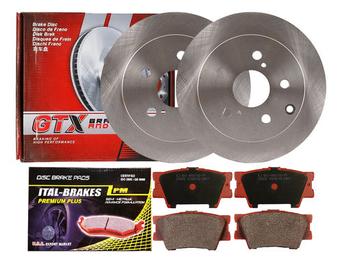 Discos Freno Con Pastilla Toyota Rav4 2006 2018