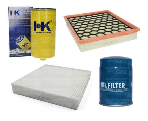 Kit Filtros Maxus T60 2.8 2017 2022 Aire Aceite Polen Petroleo