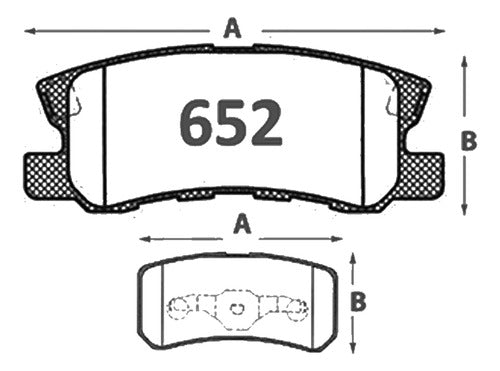 Kit Pastillas Delanteras + Traseras Freno Mitsubishi Pajero 2000 2012