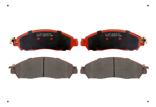 Pastilla Freno Ital Brakes Delantero Nissan Np300 2014 2022