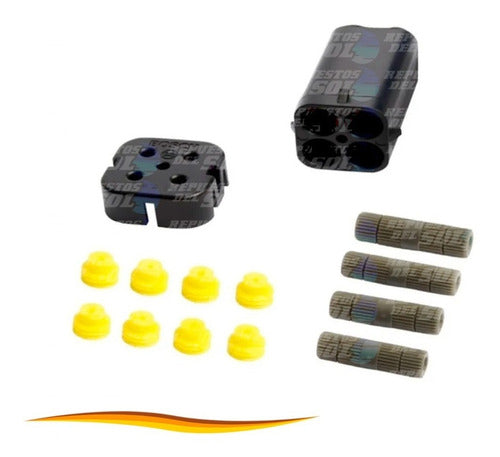 Sensor Oxigeno Universal Bosch 4 Vias