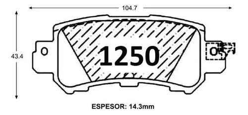 Discos Freno Con Pastilla Mazda Cx3 2016 2024 Traseras