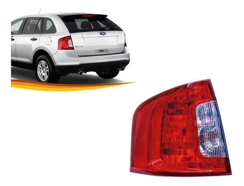 Farol Trasero Ford Edge 2011 2014 Izquierdo Rojo