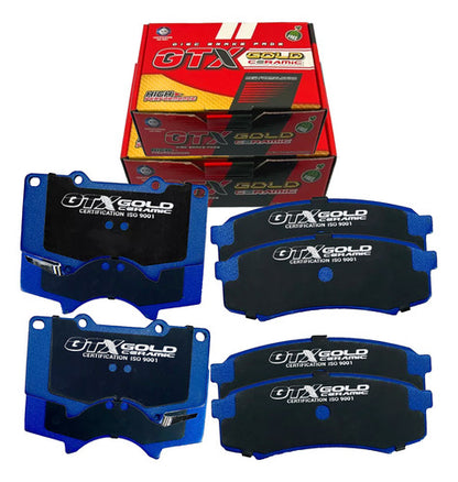 Kit Pastillas Delanteras + Traseras Freno Mitsubishi Montero 2016 2020