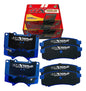Kit Pastillas Delanteras + Traseras Freno Mitsubishi Montero 2016 2020