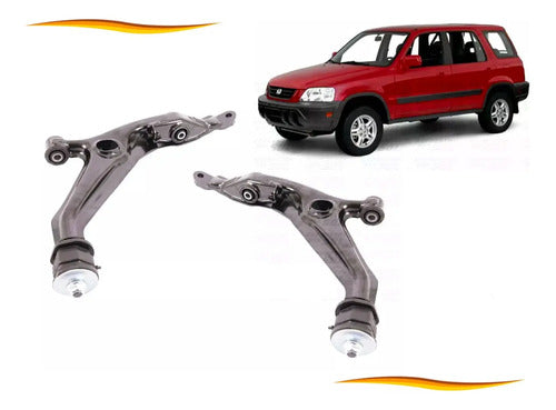 Bandeja Inferior Honda Crv 2.0 B20b 1997 2001 Par